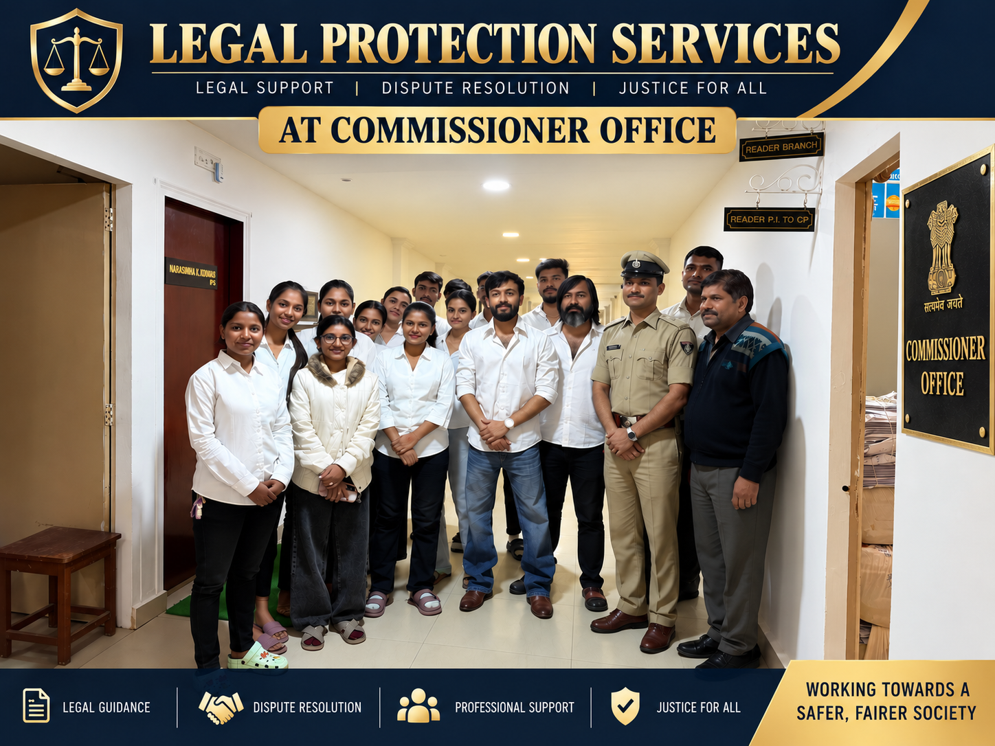 Legal Protection Services at Commissioner Office